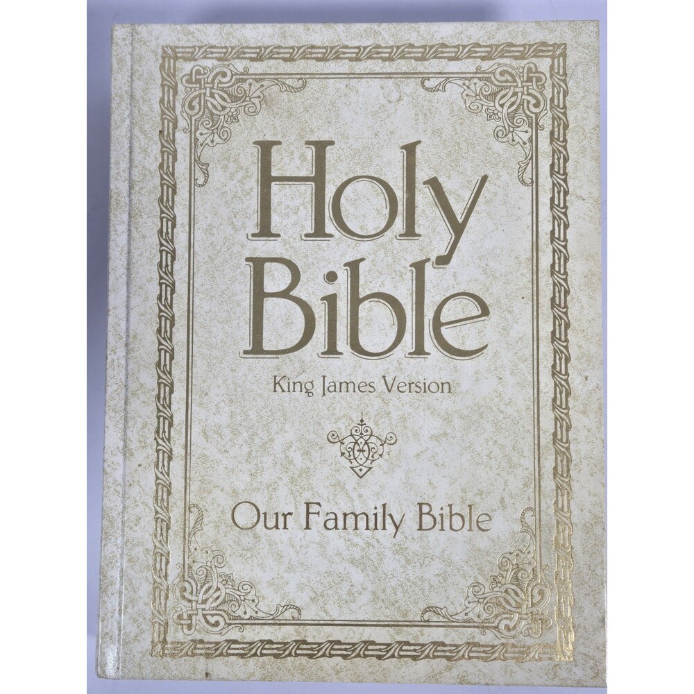 1971 Nelson Regency 702WM Our Family Bible KJV Red Letter Illustrated Hardcover